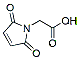 Molecular structure of the compound: 2-(2,5-Dioxo-2,5-dihydro-1H-pyrrol-1-yl)acetic acid