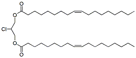 Molecular structure of the compound: (Z)-2-Chloropropane-1,3-diyl Dioleate