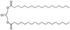 Molecular structure of the compound: 1,3-Distearoyl-2-chloropropanediol