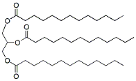Molecular structure of the compound: Glyceryl Tritridecanoate