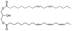 Molecular structure of the compound: rac-1-Linoleoyl-3-linolenoyl-propanetriol