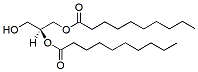 Molecular structure of the compound: 1,2-Didecanoyl-sn-glycerol