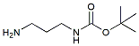 Molecular structure of the compound: tert-Butyl (3-aminopropyl)carbamate