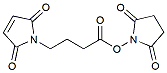 Molecular structure of the compound: 2,5-Dioxopyrrolidin-1yl 4-(2,5-dioxo-2,5-dihydro-1H-pyrrol-1-yl)butanoate