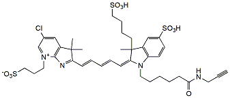 Molecular structure of the compound: BP Fluor 680 Alkyne