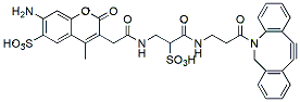Molecular structure of the compound: BP Fluor 350 DBCO