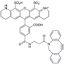 Molecular structure of the compound: BP Fluor 532 DBCO