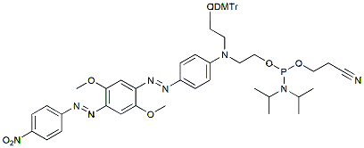 Molecular structure of the compound: DusQ 2 phosphoramidite