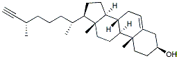 Molecular structure of the compound: 27-Alkyne Cholesterol