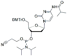 Molecular structure of the compound: IBU-DC Phosphoramidite