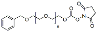 Molecular structure of the compound: Benzyl-PEG-Succinimidyl Carbonate, MW 2,000
