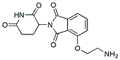 Molecular structure of the compound: Thalidomide 4-ether-alkylC2-amine hydrochloride