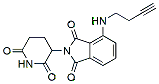 Molecular structure of the compound: 4-(But-3-yn-1-ylamino)-2-(2,6-dioxopiperidin-3-yl)isoindoline-1,3-dione