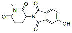 Molecular structure of the compound: 5-Hydroxy-2-(1-methyl-2,6-dioxopiperidin-3-yl)isoindoline-1,3-dione
