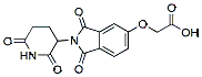 Molecular structure of the compound: 2-{[2-(2,6-dioxopiperidin-3-yl)-1,3-dioxo-2,3-dihydro-1H-isoindol-5-yl]oxy}acetic acid