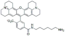 Molecular structure of the compound: ROX amine, 6-isomer