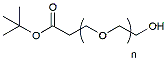 Molecular structure of the compound: Hydroxy-PEG-t-butyl ester, MW 2,000