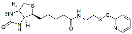Molecular structure of the compound: Biotin-[2-(2-pyridyldithio)ethylamide]