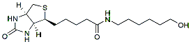 Molecular structure of the compound: 6-N-Biotinylaminohexanol