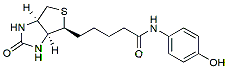 Molecular structure of the compound: Biotin-4-aminophenol