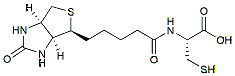 Molecular structure of the compound: N-Biotinyl-L-cysteine