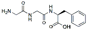 Molecular structure of the compound: H-Gly-Gly-Phe-OH