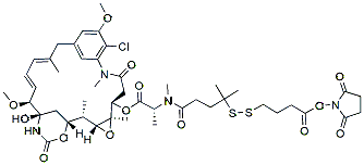 Molecular structure of the compound: SPDB-DM4