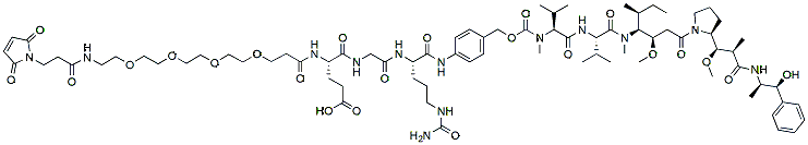 Molecular structure of the compound BP-40999