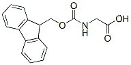 Molecular structure of the compound: Fmoc-Gly-OH