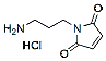 Molecular structure of the compound: 1-(3-Aminopropyl)-1H-pyrrole-2,5-dione hydrochloride