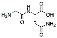 Molecular structure of the compound: Nalpha-glycyl-L-asparagine