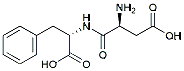 Molecular structure of the compound: L-Aspartyl-L-phenylalanine