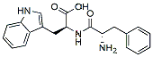 Molecular structure of the compound: H-Phe-Trp-OH