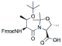 Molecular structure of the compound: Fmoc-Thr(tBu)-Thr(Psi(Me,Me)pro)-OH