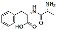 Molecular structure of the compound: D-Alanyl-L-phenylalanine