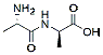 Molecular structure of the compound: H-Ala-D-ala-OH
