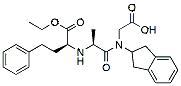 Molecular structure of the compound: Delapril hydrochloride
