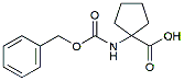 Molecular structure of the compound: Cbz-1-amino-1-cyclopentanecarboxylic acid