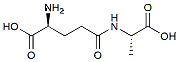 Molecular structure of the compound: H-Gamma-glu-ala-OH