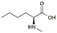 Molecular structure of the compound: N-Methyl-L-norleucine