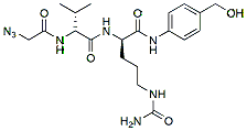 Molecular structure of the compound: Azidoacetyl-Val-Cit-PAB-OH