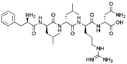 Molecular structure of the compound: FLLRN