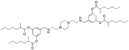 Molecular structure of the compound BP-41934