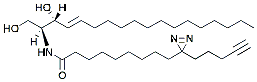 Molecular structure of the compound: pacFA Ceramide