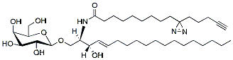 Molecular structure of the compound: pacFA GalCer