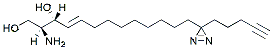 Molecular structure of the compound: PhotoClick Sphingosine