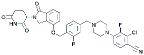 Molecular structure of the compound BP-42131