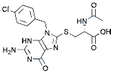 Molecular structure of the compound BP-42134