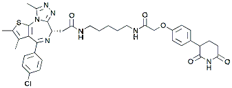 Molecular structure of the compound BP-42144