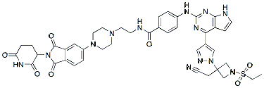 Molecular structure of the compound BP-42147